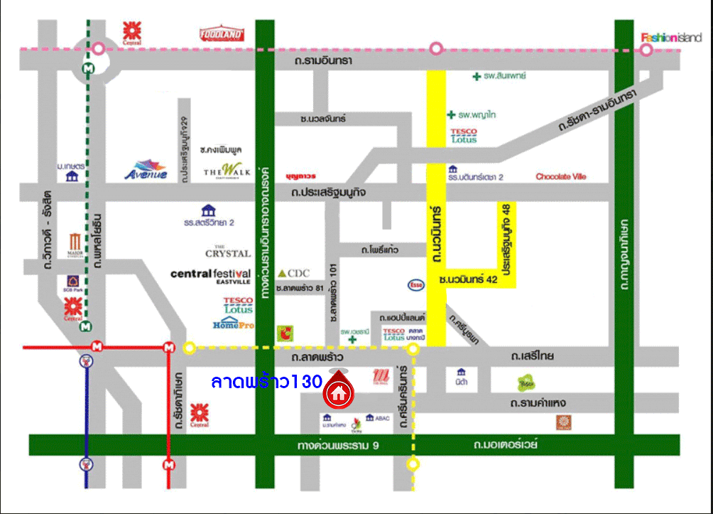 บ้านมือสองตกแต่งใหม่ ดีไซน์สวย โครงการ ลาดพร้าว130 ลาดพร้าว หลังใหญ่ถึง 154 ตร.ว. ฟังก์ชัน 4 ห้องนอน 5 ห้องน้ำ 1 ห้องแม่บ้าน จอดรถได้ 2 คัน พื้นที่ใช้สอยกว่า 589 ตร.ม. รองรับทุกกิจกรรม บนทำเลเชื่อมต่อหลายเส้นทาง อาทิ ถนนรัชดาภิเษก, ถนนเสรีไทย, ถนนรามคำแหง ใกล้จุดขึ้นทางด่วน "ฉลองรัช" ใกล้รถไฟฟ้าสายสีเหลือง "สถานีลาดพร้าว101" และรถไฟฟ้าสายสีส้ม "หัวหมาก"